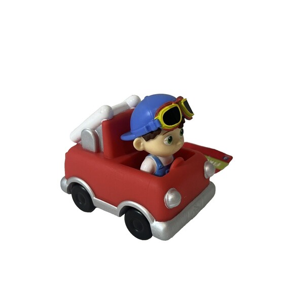 COCOMELON TomTom Fire Truck Free Wheeling Mini Figure Vehicle Toy Truck New - Picture 3 of 7